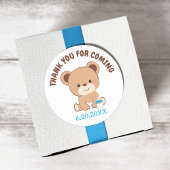 Zachte Babybeer Sticker (witte achtergrond)