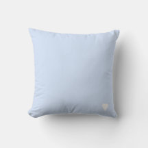 Zachte babyblauwe effen pastelkleur met hart