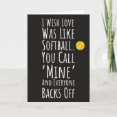 Zachte Baseballkaartjes Sportieve Atleet Voor Meis Kaart (Voorkant)