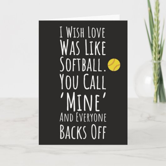 Zachte Baseballkaartjes Sportieve Atleet Voor Meis Kaart (Voorkant)