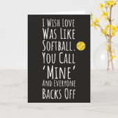 Zachte Baseballkaartjes Sportieve Atleet Voor Meis Kaart (Gele Bloem)