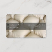 Zachte bedden en matrassen visitekaartje (Achterkant)