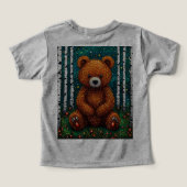 🧸 Zachte Beer Bos Avontuur Cadeau 🌲 (Design achterkant)