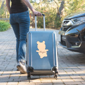 Zachte Beer Elke Kleur Naam Auto Sticker (Koffer Insitu)
