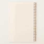 Zachte Beer Kalender Planner (Achterkant)