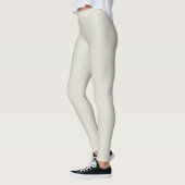 Zachte Beige Boho Broekjes Leggings (Links)