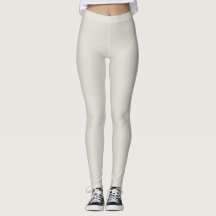 Zachte Beige Boho Leggings