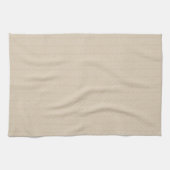 Zachte Beige visgraat patroon keukenhanddoek (Horizontaal)