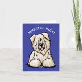 Zachte beklede wielrenner kaart (Voorkant)