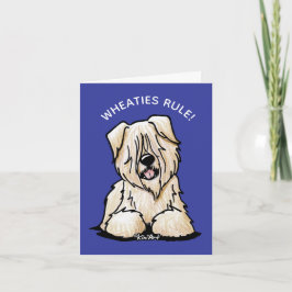 Zachte beklede wielrenner kaart