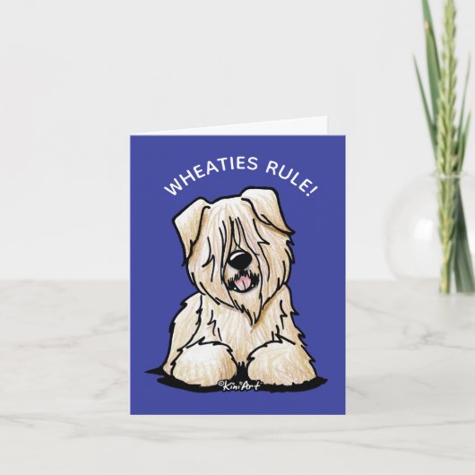 Zachte beklede wielrenner kaart (Voorkant)