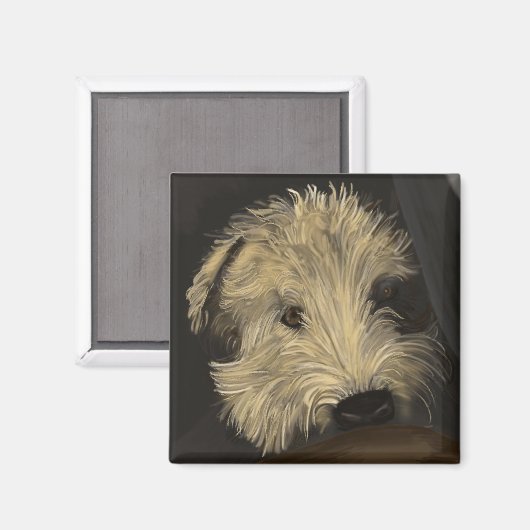 Zachte beklede wielrenner magneet (Voorkant / Achterkant)