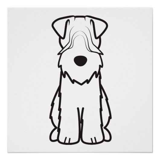 Zachte beklede wielrenner poster (Voorkant)