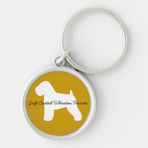 Zachte beklede wielrenner sleutelhanger