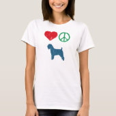 Zachte beklede wielrenner t-shirt (Voorkant)