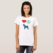 Zachte beklede wielrenner t-shirt (Voorkant volledig)