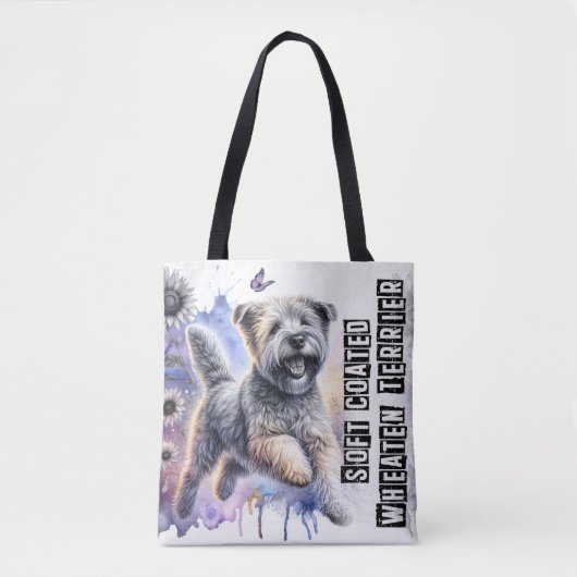 Zachte beklede wielrenner tote bag (Voorkant)
