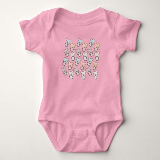 Zachte Beren Snoepjes Snacks Confetti   Romper (Voorkant)