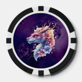 Zachte Beschermende Draak. Poker Chips
