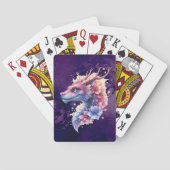 Zachte Beschermende Draak.  Pokerkaarten (Achterkant)