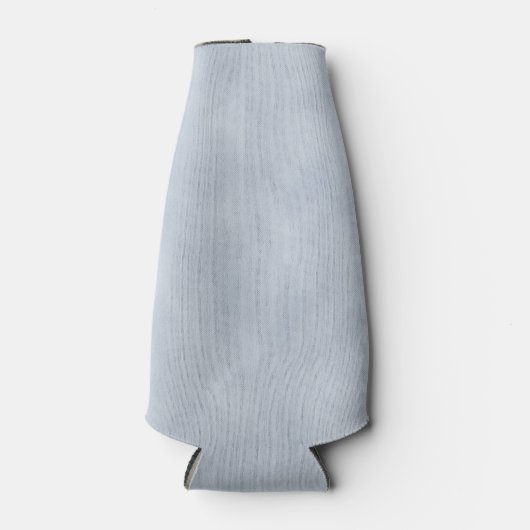 Zachte Blauw Parchment Kijk Flesjeskoeler (Voorkant)