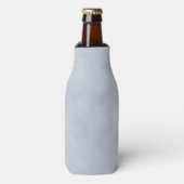 Zachte Blauw Parchment Kijk Flesjeskoeler (Fles Voorkant)
