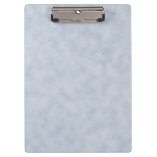 Zachte Blauw Parchment Kijk Klembord (Voorkant)