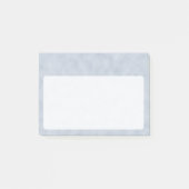Zachte Blauw Parchment Kijk Post-it® Notes (Voorkant)
