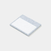 Zachte Blauw Parchment Kijk Post-it® Notes (Schuin)