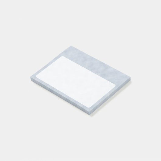 Zachte Blauw Parchment Kijk Post-it® Notes (Schuin)