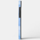 Zachte Blauwe Aquarel Abstract Case-Mate iPhone Case (Achterkant / Links)