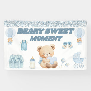 ZACHTE BLAUWE CONFETTI  3' X 5' BEER JONGEN BABY S SPANDOEK