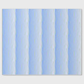 Zachte Blauwe Golven Abstract Cadeaupapier (Vlak)