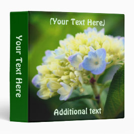 Zachte Blauwe Hortensia Bloem Persoonlijk 1 1/2" Multomap