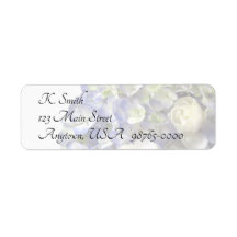 Zachte blauwe hortensia personaliseerbaar