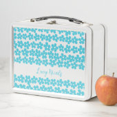 Zachte Blauwe Minimalistische Madeliefjes Bloemen  (In situ)