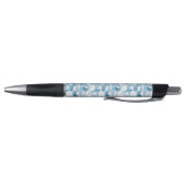 Zachte blauwe Waterverf kanotype Patroon Pen (Bodem)