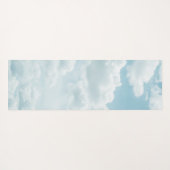 Zachte blauwe wolken #2 #wolken #muur #kunst yogamat (Achterkant (horizontaal))