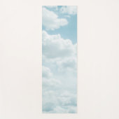 Zachte blauwe wolken #2 #wolken #muur #kunst yogamat (Voorkant)