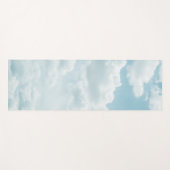 Zachte blauwe wolken #2 #wolken #muur #kunst yogamat (Voorkant (horizontaal))