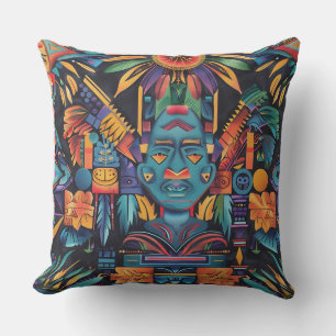 Zachte Blauwgroen "Epochal Symmetrie" Cushioned Go Kussen