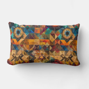 Zachte Blauwgroen "Erfelijke Artistry" Pluche Lumb Kussen