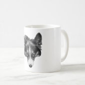 zachte blik corgi kalm koffiemok (Voorkant rechts)