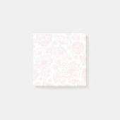 Zachte bloei (roze) | Wit) Post-it® Notes (Voorkant)