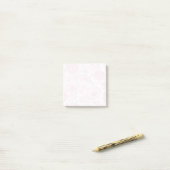 Zachte bloei (roze) | Wit) Post-it® Notes (Op bureau)