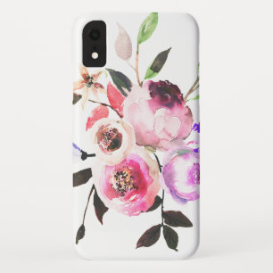 Zachte bloei-Waterverf  bloemen Case-Mate iPhone Case