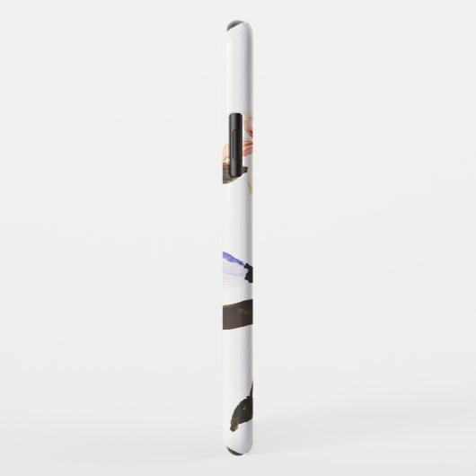 Zachte bloei-Waterverf  bloemen Case-Mate iPhone Case (Achterkant/rechts)