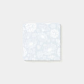 Zachte bloei (wit | Blauw) Post-it® Notes (Voorkant)