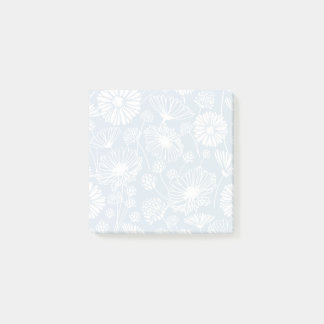Zachte bloei (wit | Blauw) Post-it® Notes