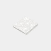 Zachte bloei (wit | Gray) Post-it® Notes (Schuin)
